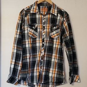 Reclaim Button Down Long Sleeve Shirt
